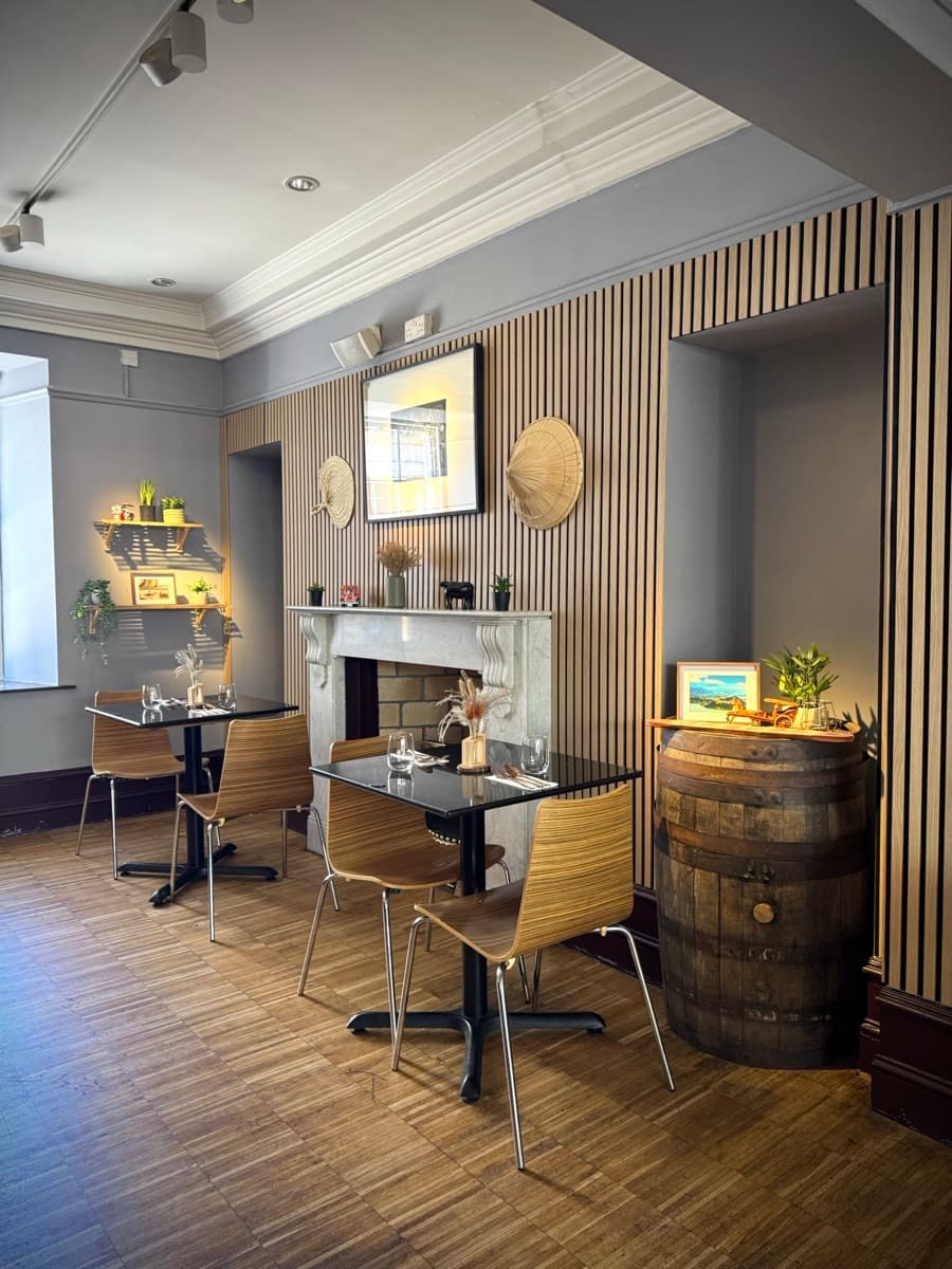 Kultura Aberdeen restaurant interior for private dining