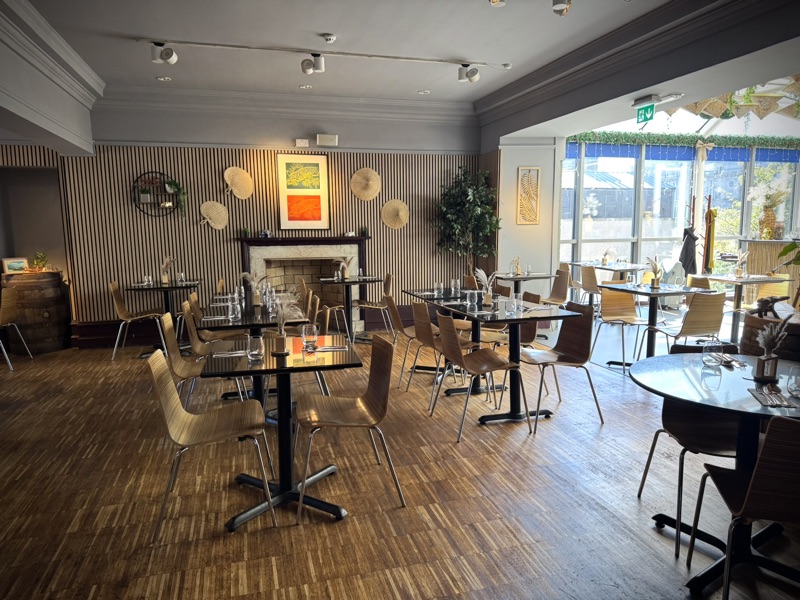 The dining room at Kultura Aberdeen