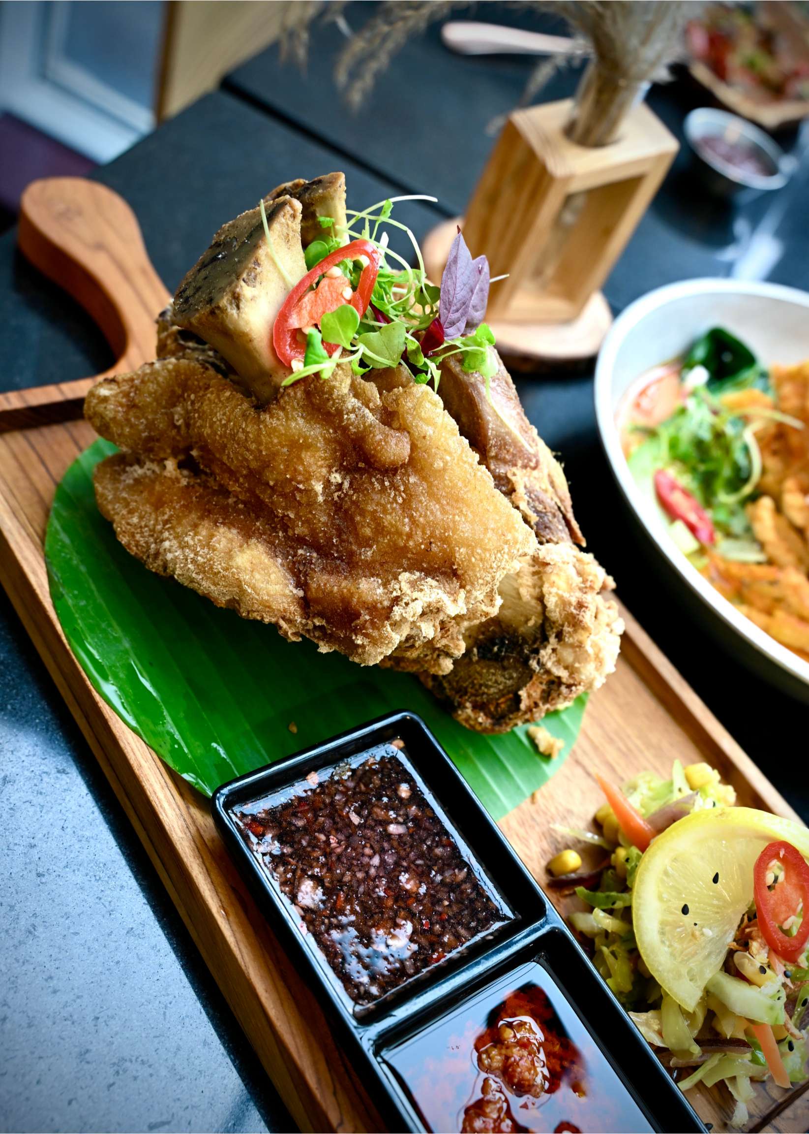 Crispy Pata from the Kultura kitchen